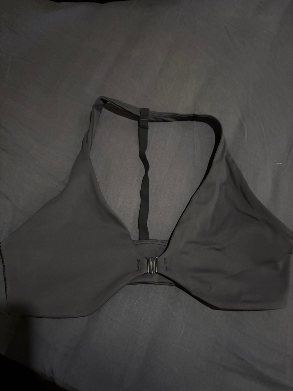 Gymshark Black Racerback Sports Bra